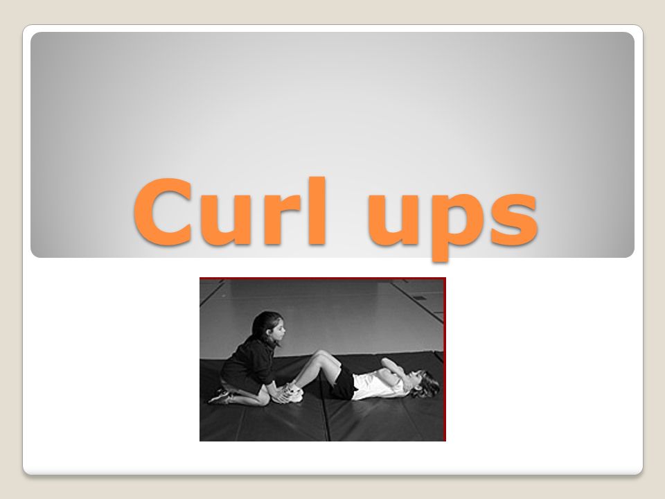 Curl ups description sale